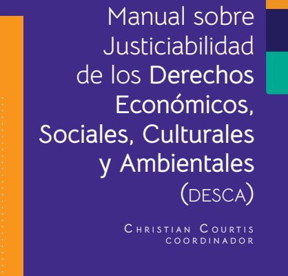 Manual sobre Justiciabilidad de los DESCA